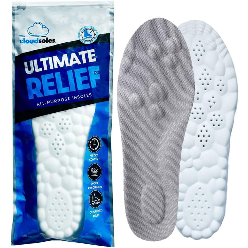 Semelles Intérieures Orthopédique en Latex Super Doux 4D Cloud Technology
