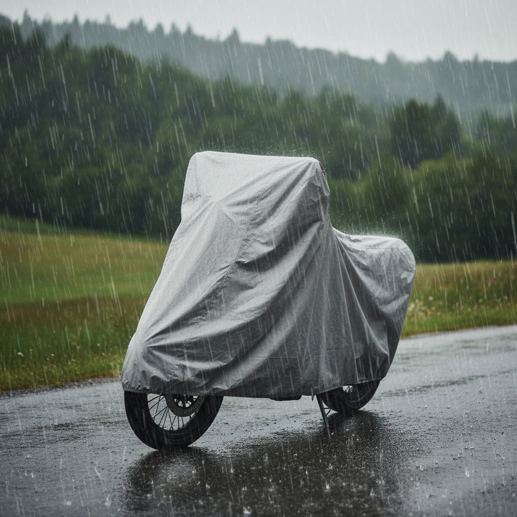 Bâche de Protection pour Moto Imperméable de Haute Qualité V2 – غلاف واقي للدراجات النارية