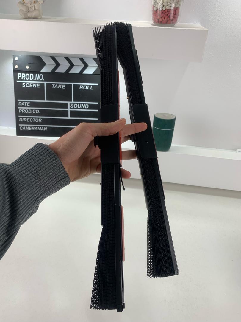 Rideau pare-soleil rétractable pour vitres de voiture 2Pcs – واقي الشمس في السيارة