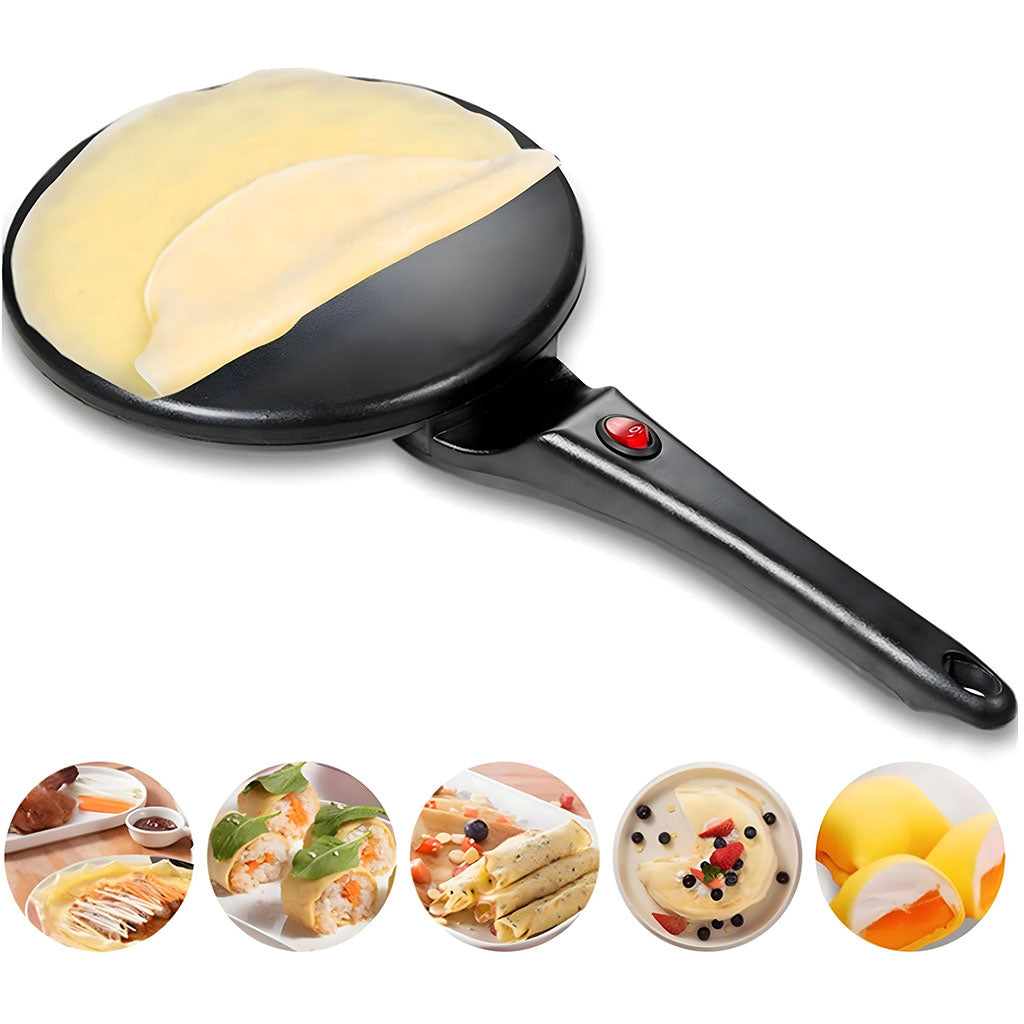 Machine à crêpes électrique longue et ronde – جهاز تحضير الكريب