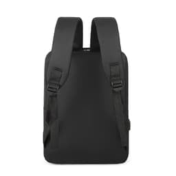Ensemble 3 PCS sac a dos Élégant et Imperméable pour Homme Avec Port USB Noir Mat-02 - طقم حقائب رجالية أنيقة 3 في 1 مع منفذ شحن