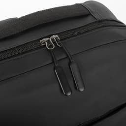Ensemble 3 PCS sac a dos Élégant et Imperméable pour Homme Avec Port USB Noir Mat-02 - طقم حقائب رجالية أنيقة 3 في 1 مع منفذ شحن