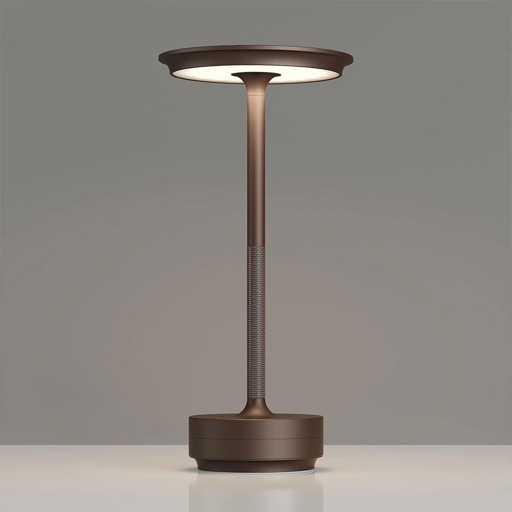 Lampe de table rechargeable sans fil finition de haute qualité LED 3 couleurs – مصباح ديكور بعدة درجات ضوئية