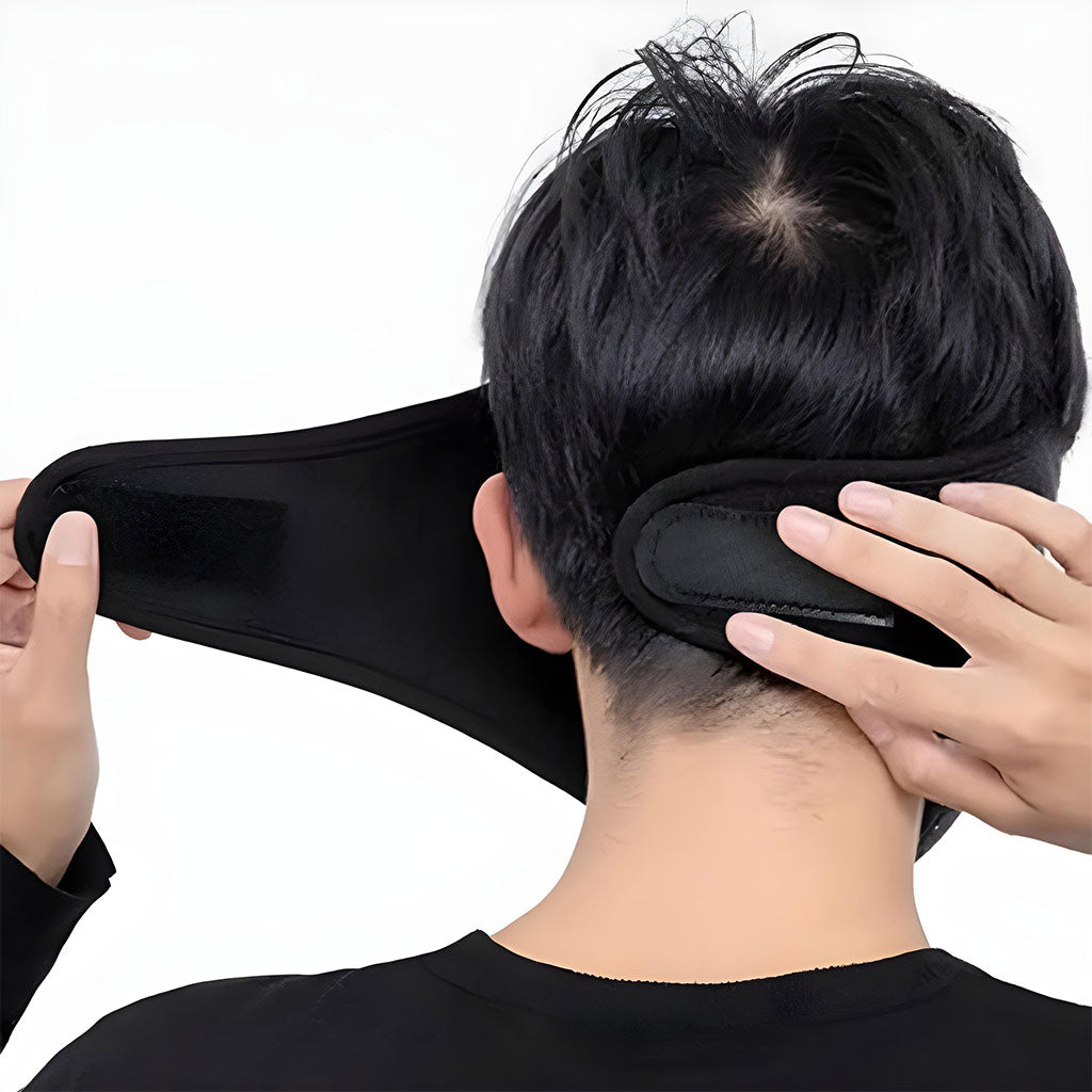 Masque moto pour l’hiver coupe-vent en polaire avec protection pour les yeux – قناع مضاد للبرد لسائقي الدراجات النارية