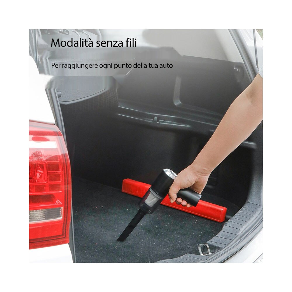 Aspirateur sans fil 2 In 1 Vacuum Cleaner For Car &amp; Home 12V 120 W