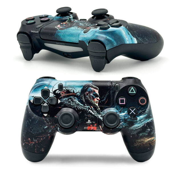 SONY DualShock Manette PS4 Sans Fil, Batterie Rechargeable (High Copy) – Edition Valhala AC