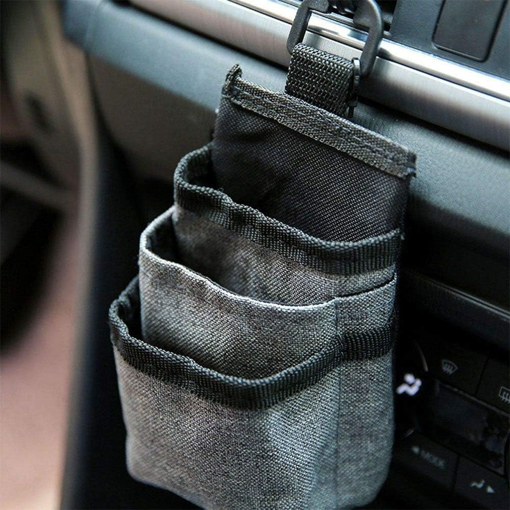 Organiseur de poche pour grille d’aération de voiture – منظم أغراض في السيارة