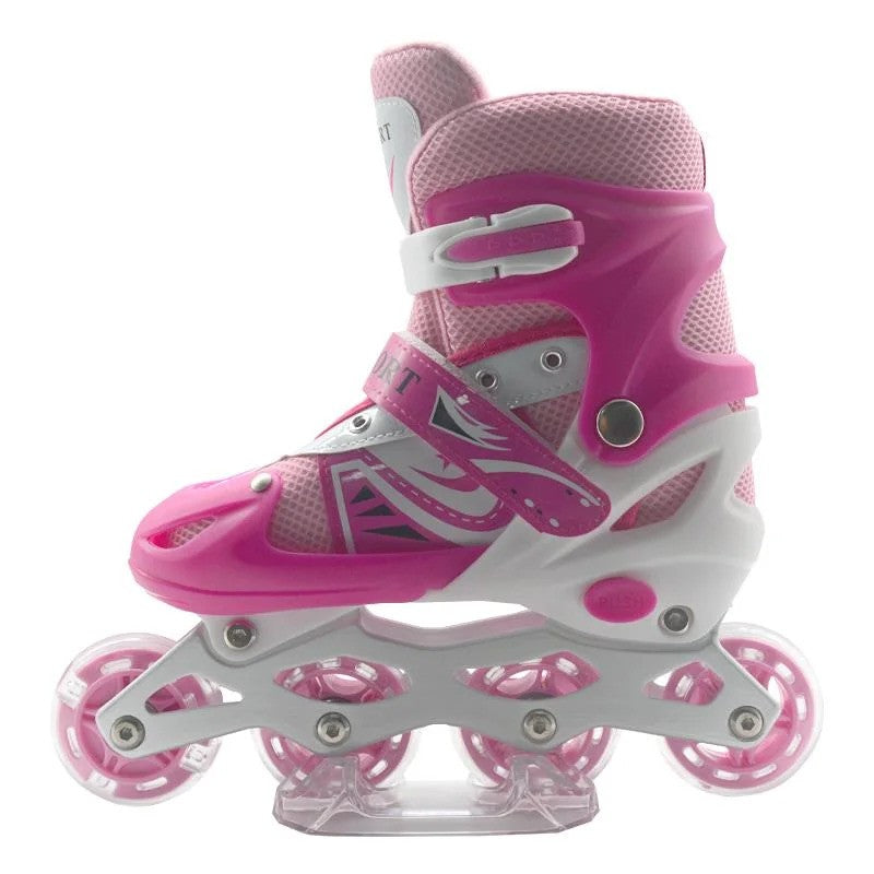 les rouleurs Alignées Confortables pour Enfants avec des roues RGB - pointure DE 32- 38