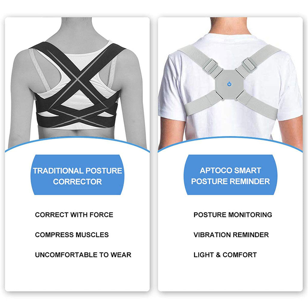 Ceinture de Correction de Posture Intelligente avec Vibration – حزام تصحيح وضعية الظهر