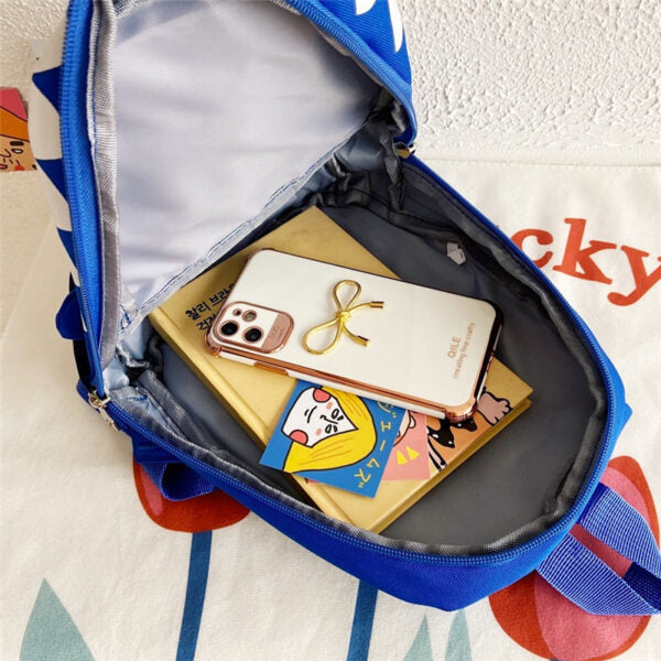 Sac à dos Enfants Design Requin Mignon Bleu Nuit – حقيبة أطفال برسوم القرش أزرق ليلي