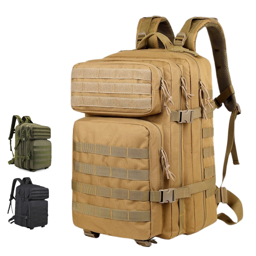 Sac à dos tactique 50L imperméable pour Randonnée , voyage, alpinisme,