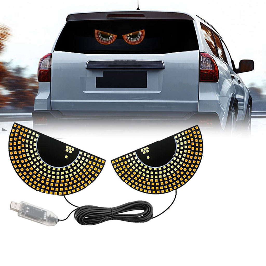 Feux de Voiture à LED Dynamiques Devil Eyes pour Pare-brise Arrière