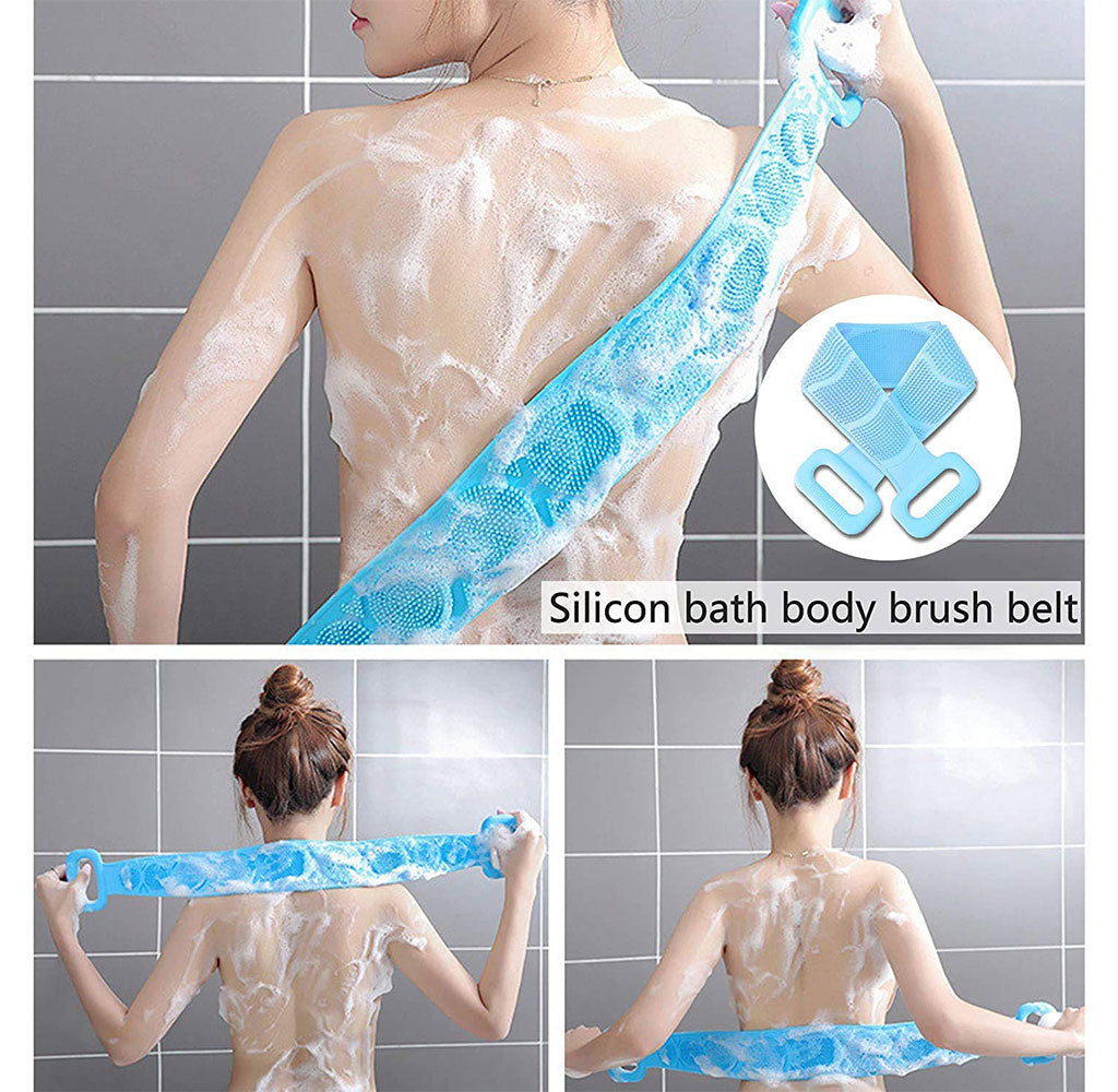 Brosse de Bain en Silicone pour Nettoyer le Corps – فرشاة الإستحمام من السيليكون