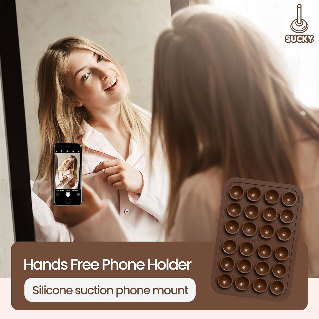 Support de téléphone Mains Libre à Ventouse – حامل هاتف قابل للتثبيت بسهولة