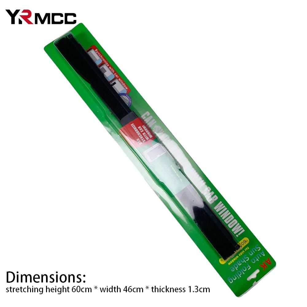 Rideau pare-soleil rétractable pour vitres de voiture 4Pcs – واقي الشمس في السيارة