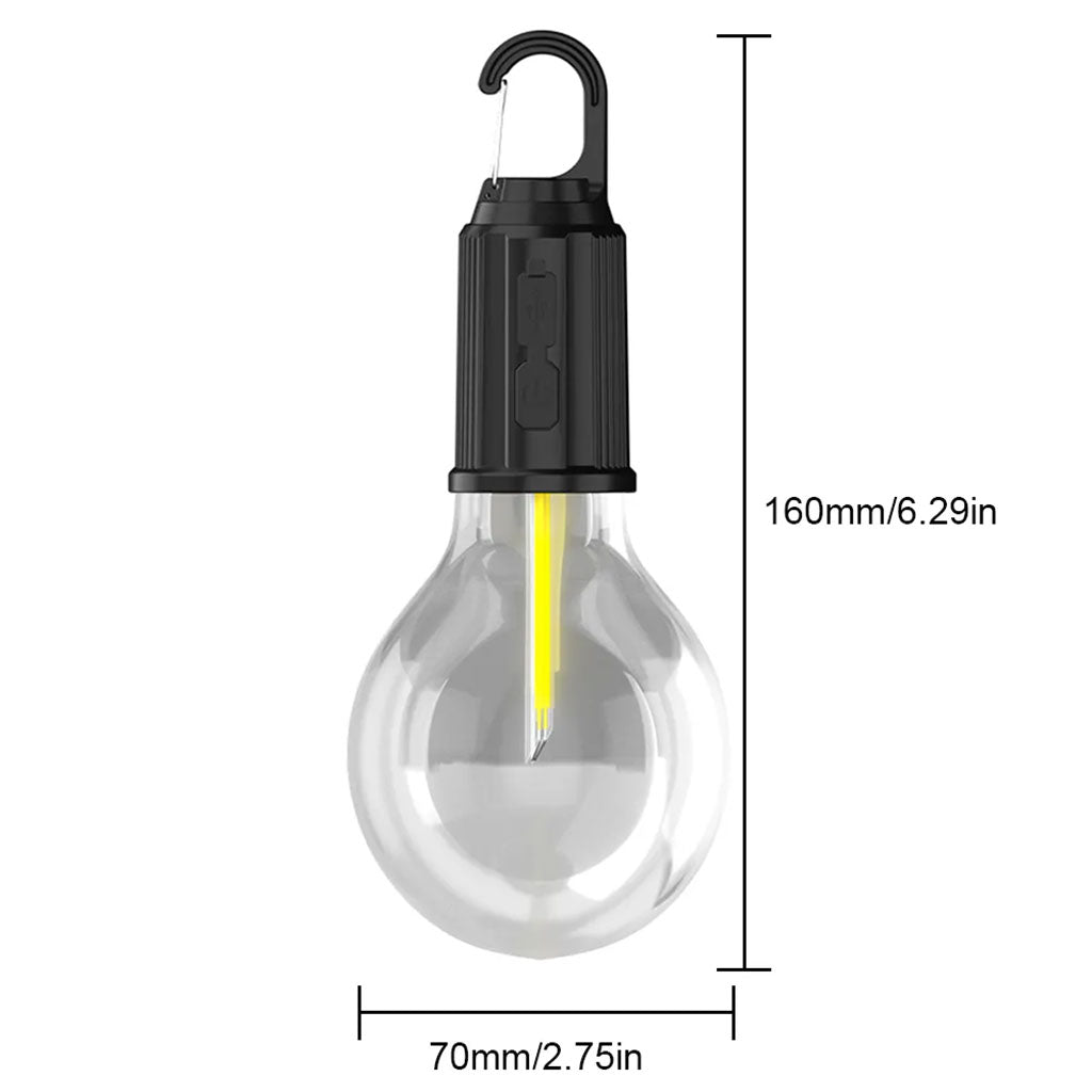 Pack X2 Lampe de Camping Solaire étanche et Rechargeable 3 modes d’éclairage T01-B – مصباح محمول بالطاقة الشمسية
