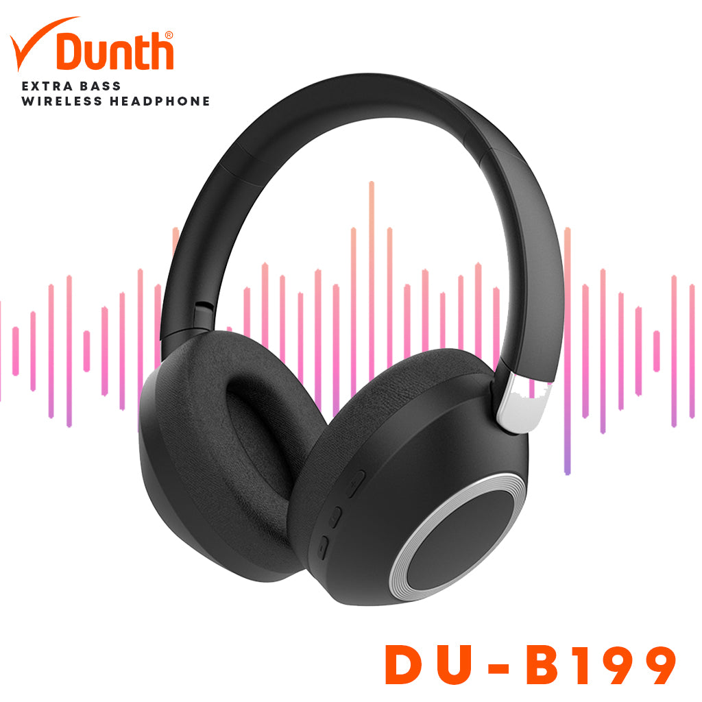 Casque bluetooth sans fil stéréo microphone intégré DUNTH DU-B199