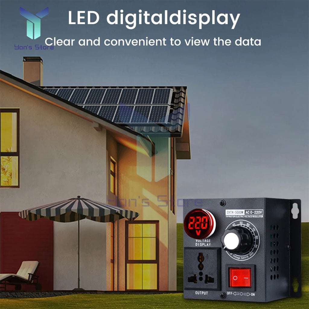 Régulateur de tension SCR AC 230V 4000W