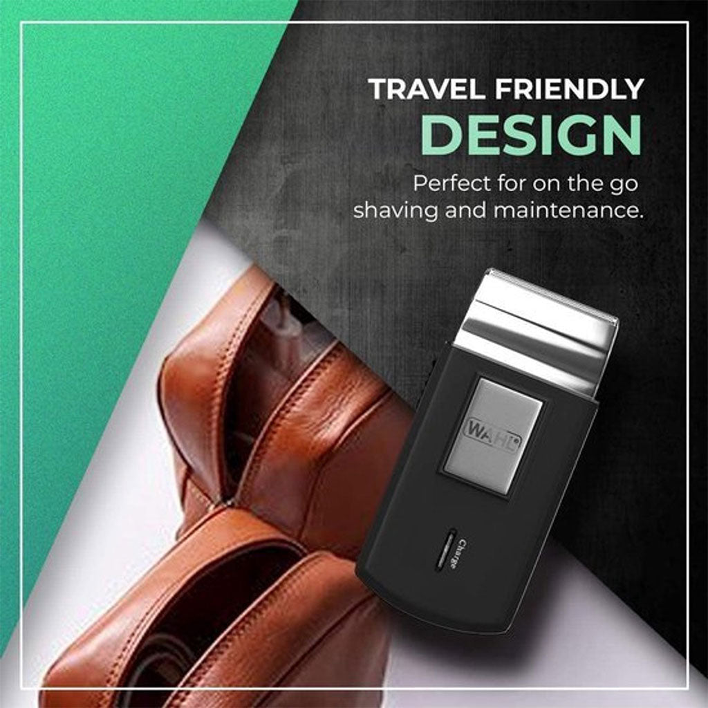 WAHL Rasoir Électrique sans Fil avec Étui de Voyage – آلة حلاقة للرجال