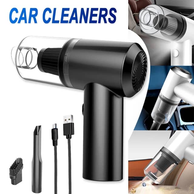 Aspirateur sans fil 2 In 1 Vacuum Cleaner For Car &amp; Home 12V 120 W