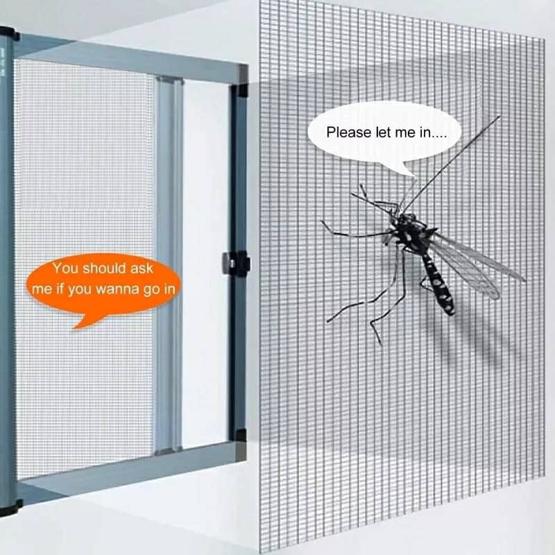 Moustiquaires Pour Fenêtre Avec Fixation 1.4 × 1.2 M