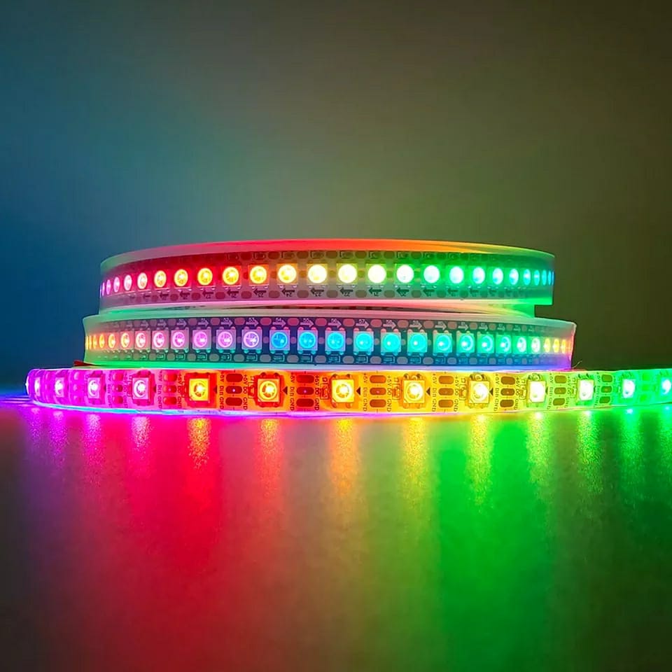 5M Bandes LED RGB 12V pour éclairage intérieur et extérieur