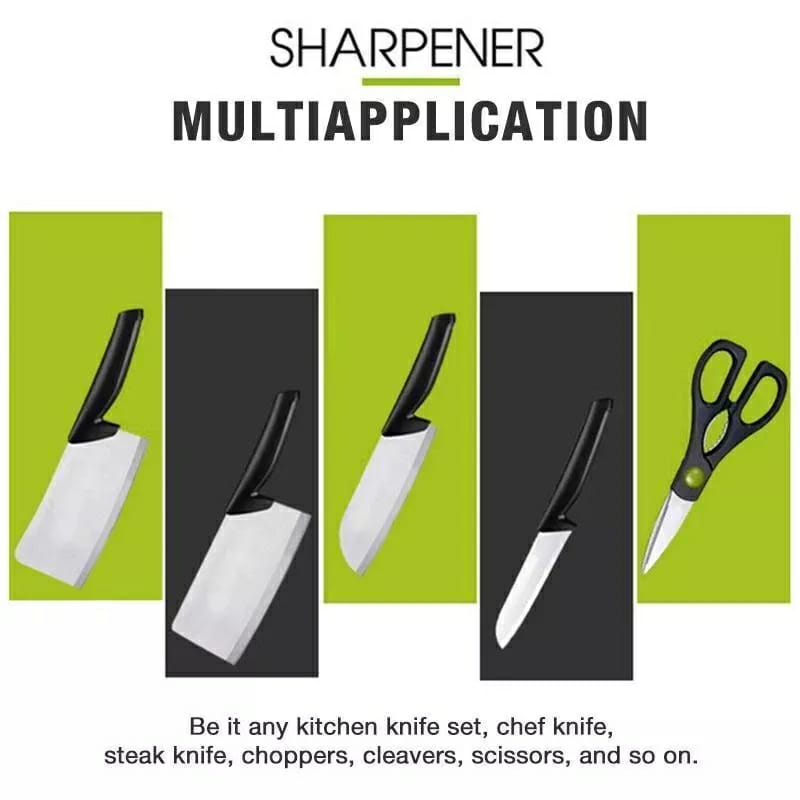 Swift Sharp Aiguiseur De Couteaux Manuel 2En1 - مسن سكاكين