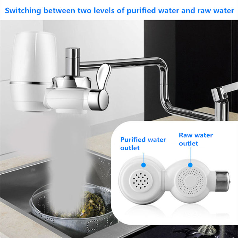 Robinet Filtre à eau cuisine, pour l'élimination de la rouille et des bactéries Le Chlore Et Les Matières Organiques