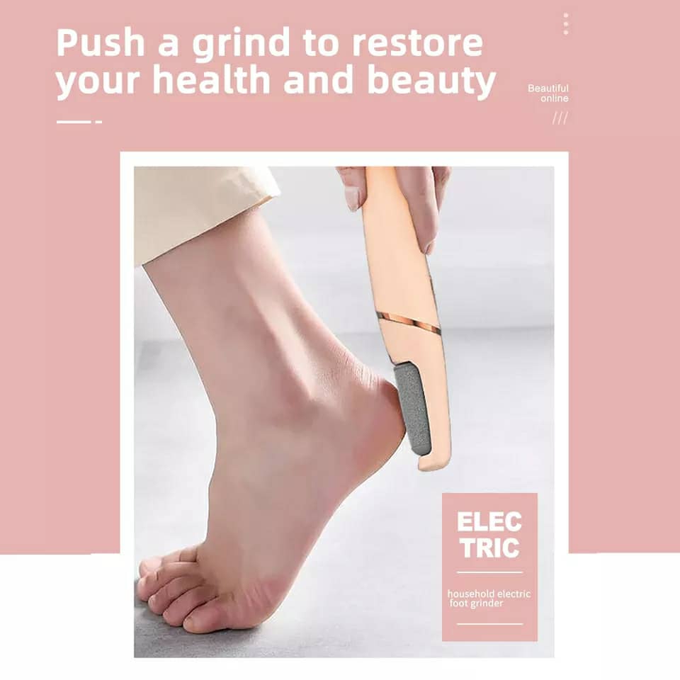 Broyeur électrique de pieds et de peau morte