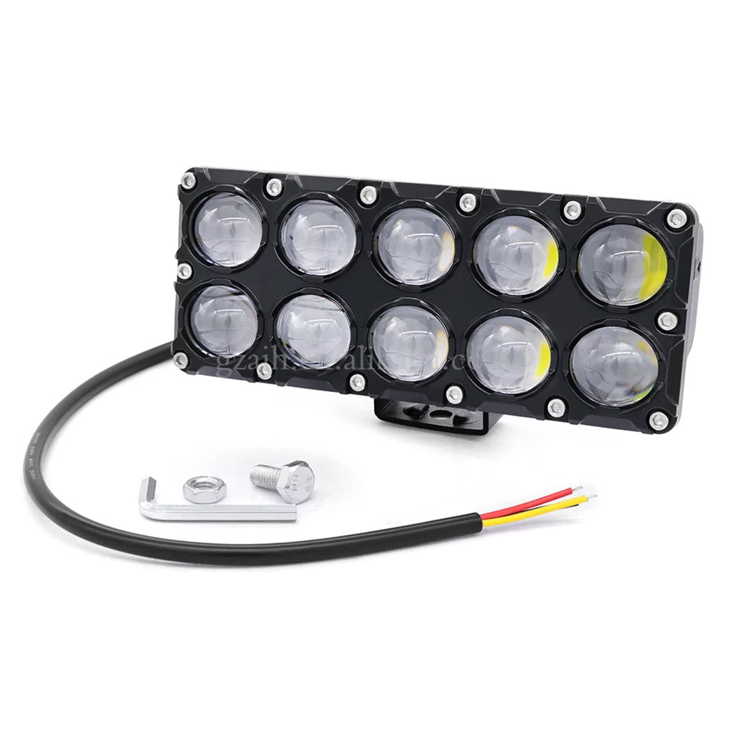 Projecteurs et feux de brouillard 2pcs 6000K pour voitures et moto – مصابيح إنارة قوية للدرجات والسيارات