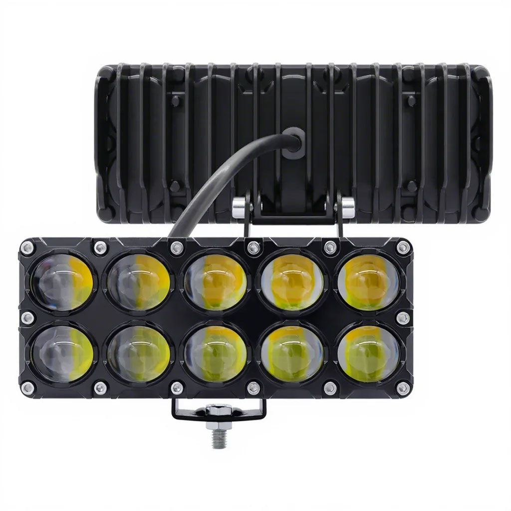 Projecteurs et feux de brouillard 2pcs 6000K pour voitures et moto – مصابيح إنارة قوية للدرجات والسيارات