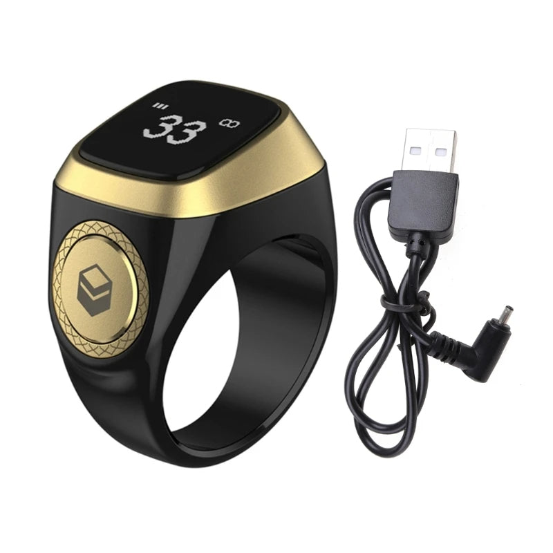 خاتم التسبيح الالكتروني الذكي IQIBLA يساعدك على التسبيح والتذكر بطريقة عملية وبسيطة -Zikr Ring Tasbih Counter