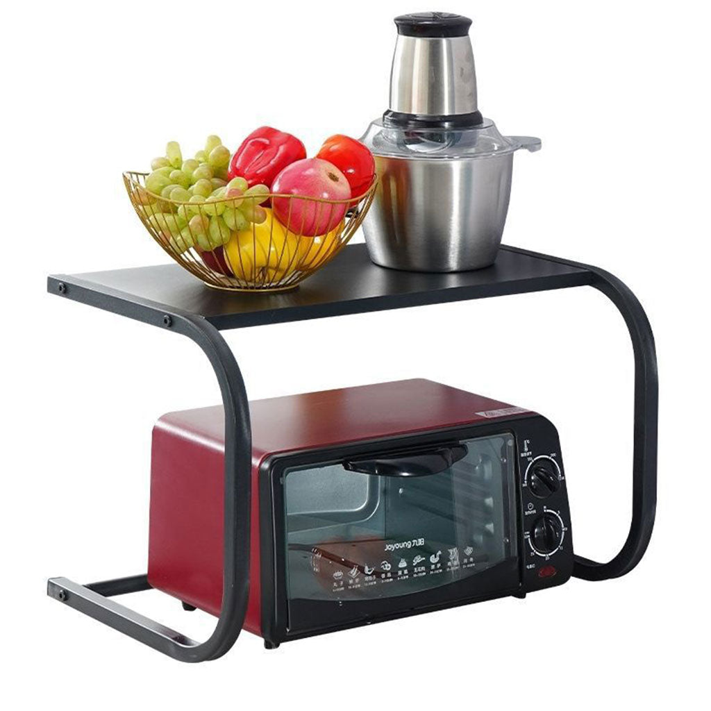 Support à four micro-ondes et porte épices en cuisine – حامل ميكروويف في المطبخ