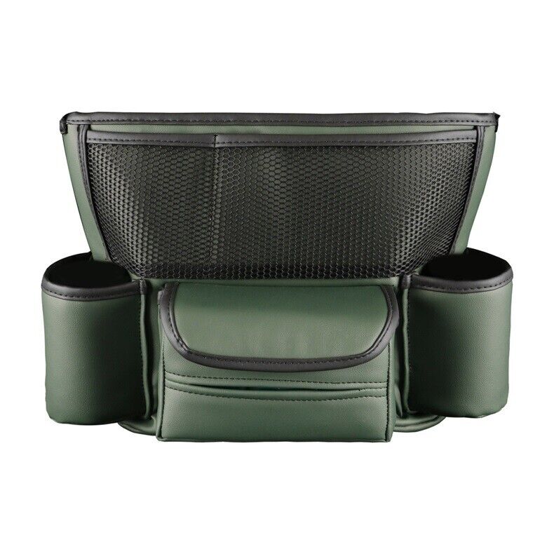 Sac de rangement central en cuir pour siège avant de voiture