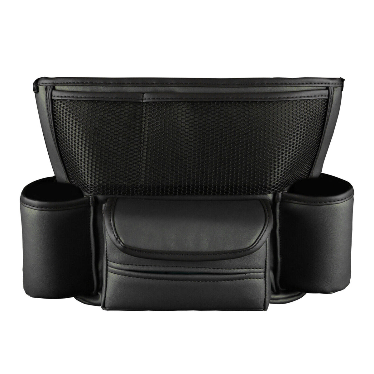 Sac de rangement central en cuir pour siège avant de voiture
